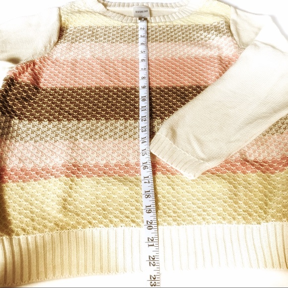 Bedford Fair Comfy Multi Colored Sweater - Picture 3 of 8